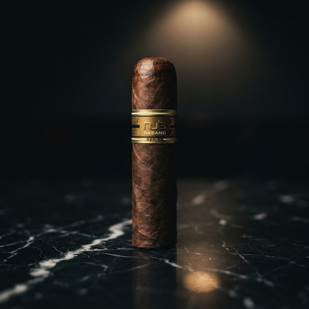 Harry Rockafella Nub house blend on black marble