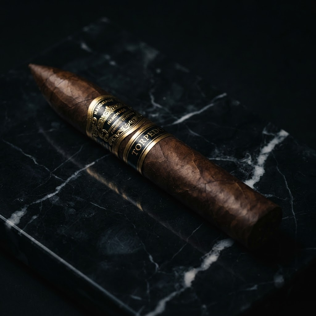 Harry Rockafella Torpedo house blend on black marble